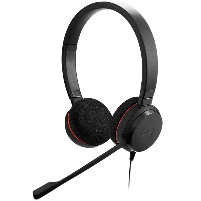 Jabra Evolve 20, Stereo MS, USB C/A adapter