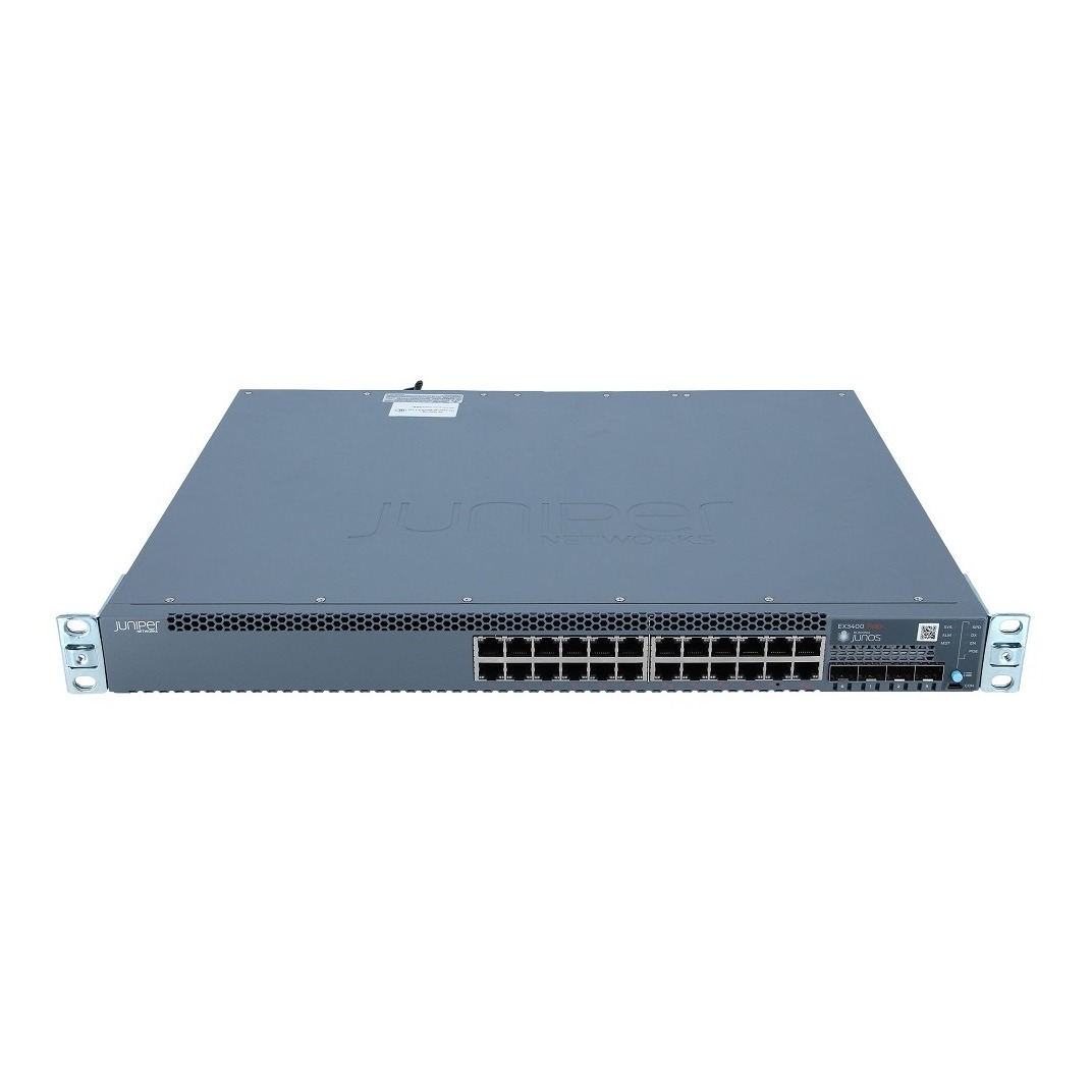 Juniper EX Series EX3400-24P 24 Port Switch