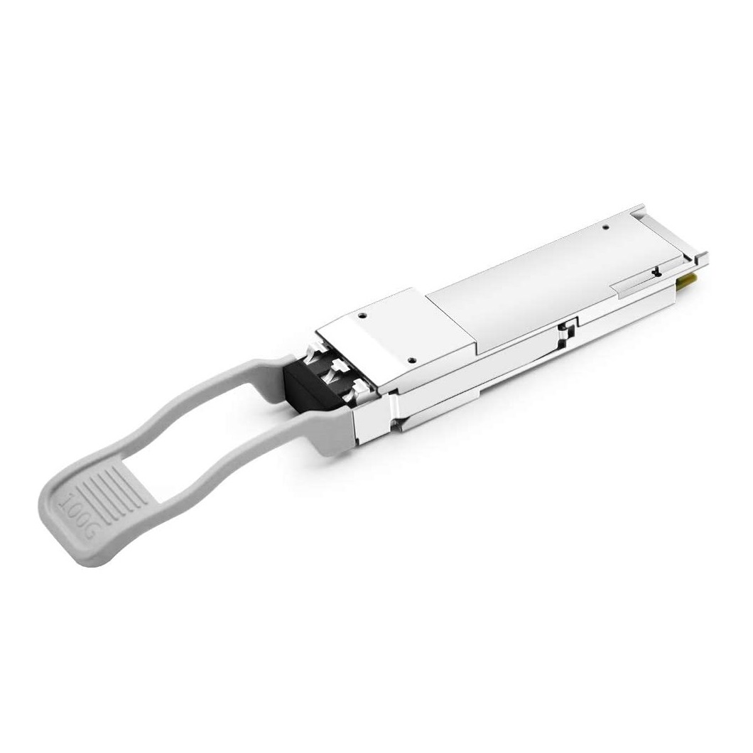 QSFP28 form factor, 100G Bi-Directional Optic, 100M over OM3 (SR).