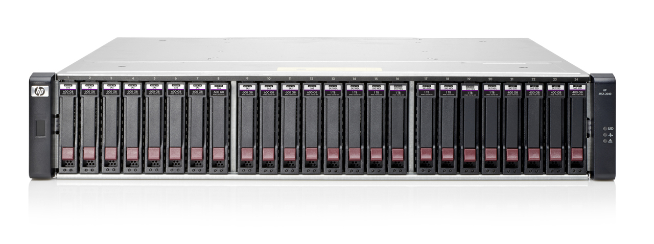 HPE MSA 2040 ES SAN DC SFF Storage : MSA 2xxx