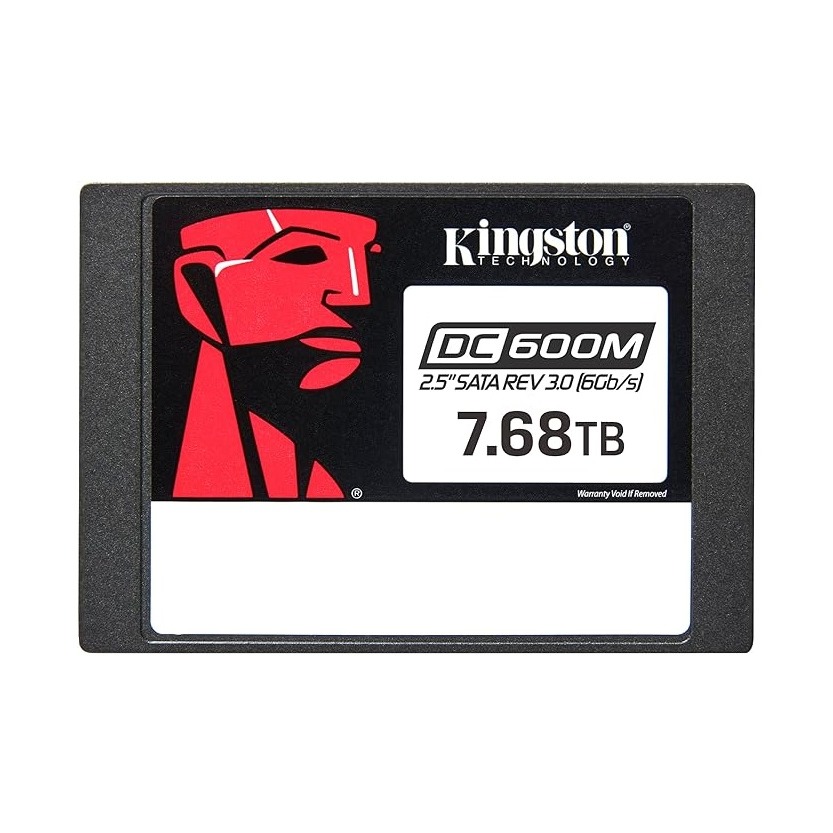 Kingston DC600M SSD 2.5” Enterprise SATA SSD - SEDC600M/7680G