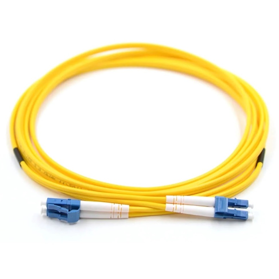 PATCH CORD LC/LC DUPLEX  OS1 UPC 1M LSZH YELLOW 