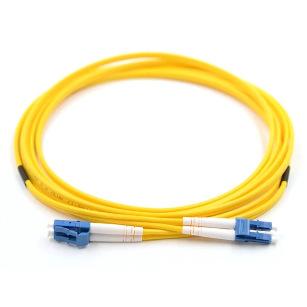 PATCH CORD LC/LC DUPLEX  OS1 UPC 3M LSZH YELLOW 