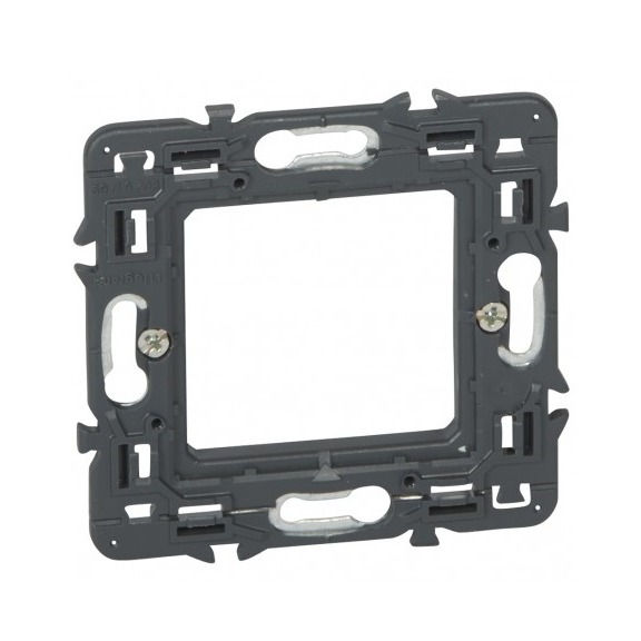 Support Mosaic - with site protection - for 2 modules with clips or claws