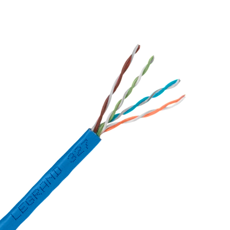 Lan cable - category 6 - U/UTP - 4 pairs - L. 305 m - PVC sleeve
