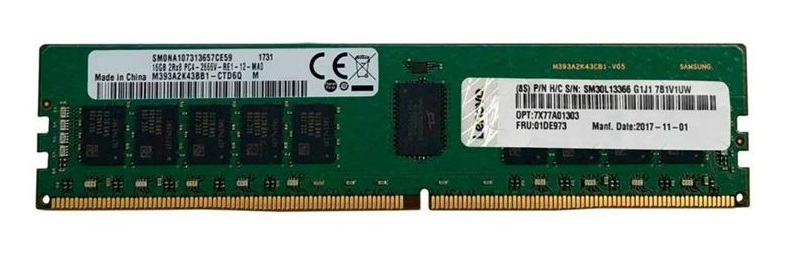 ThinkSystem 8GB TruDDR4 2666MHz (1Rx8, 1.2V) ECC UDIMM