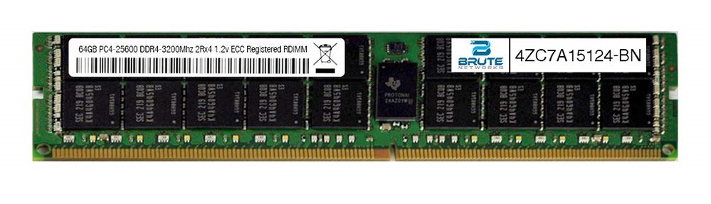 ThinkSystem 64GB TruDDR4 3200MHz (2Rx4 1.2V) RDIMM-A