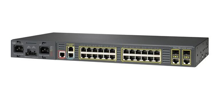 ME3400E Ethernet Access switches 24 10/100 + 2 Combo 