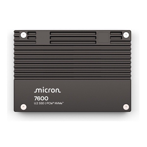 Micron MTFDLAL15T3THG-1BP1DFCYY – 15.36TB NVMe U.2 SSD, PCIe Gen5, TLC, Data Center SSD.