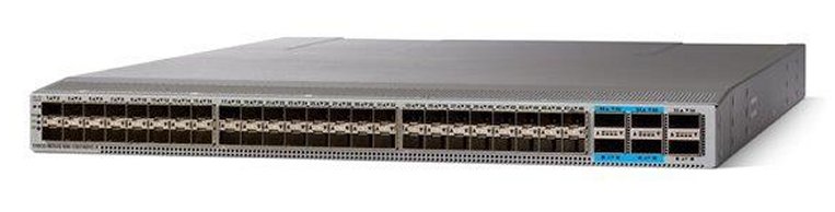 Cisco Nexus 9200 with 48p 1/10G/25G SFP+ and 6p 40G QSFP or 4p 100G QSFP28