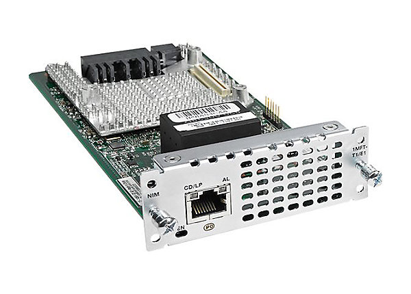 1 port Multiflex Trunk Voice/Channelized Data T1/E1 Module