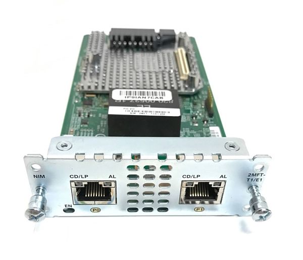 2 port Multiflex Trunk Voice/Clear-channel Data T1/E1 Module
