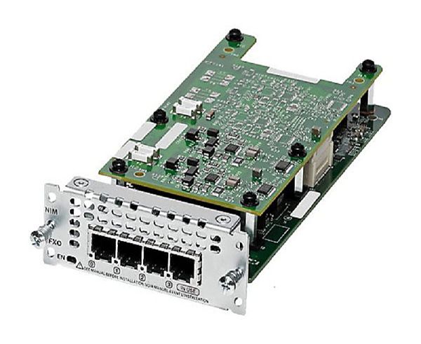 4-port Network Interface Module - FXO (Universal) 