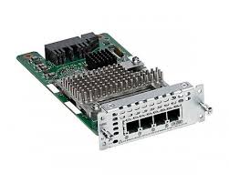 4-Port Network Interface Module - FXS. FXS-E and DID