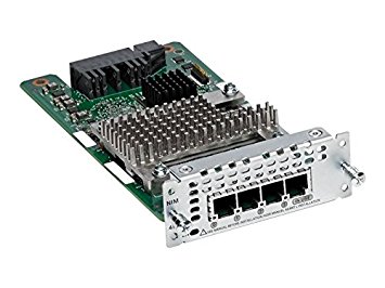 4-Port Network Interface Module - FXS. FXS-E and DID