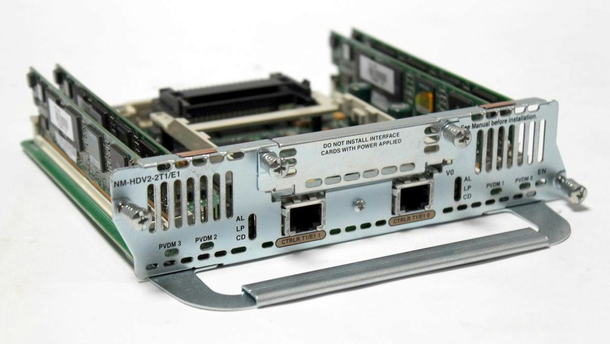 High-Density Digital Voice/Fax Network Modules for Cisco 2800/2900/3800/3900 Series