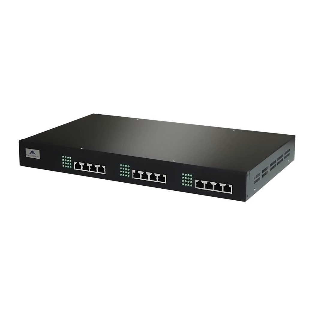 Newrock,16FXO ports, 16 concurrent calls,2 Giga ETH ports,1U,19