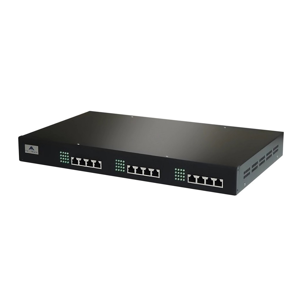 Newrock,16 FXS ports, 16 concurrent calls, 2 Giga ETH ports,1U,19