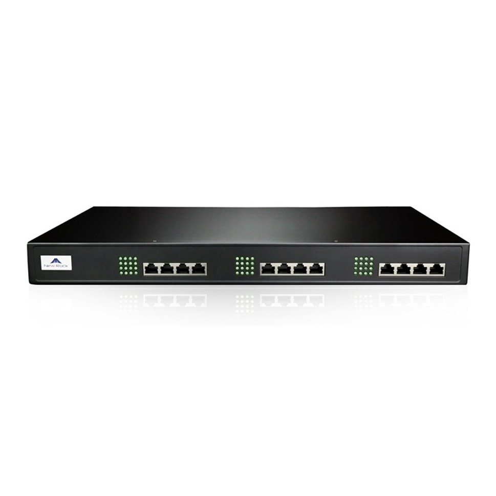 Newrock,48 FXS ports,32 concurrent calls,2 Giga ETH ports,1U,19