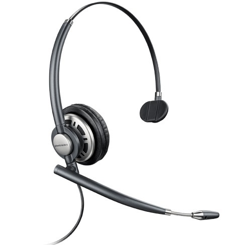 Poly EncorePro HW710 Single Ear Headset +Carry Case +Quick Disconnect