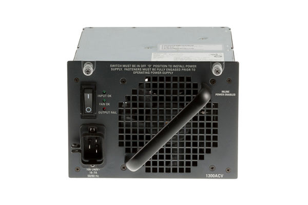 Catalyst 4500 1300W AC Power Supply (Data and PoE)