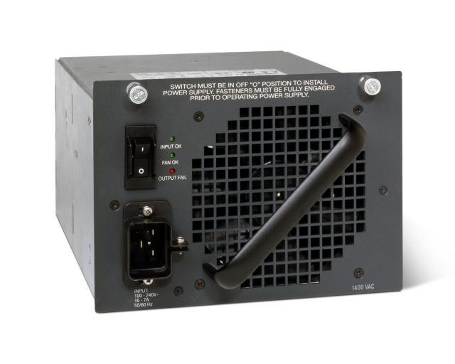 Catalyst 4500 1400W AC Power Supply Redundant(Data Only)