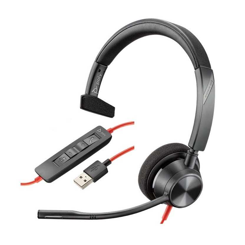 Poly Blackwire 3310 M USB-A Headset