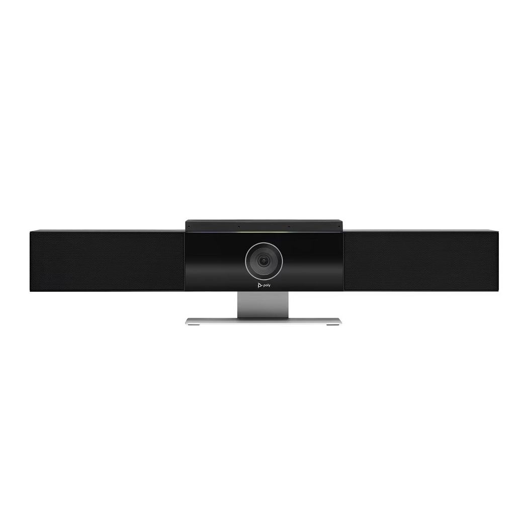 Polycom Studio: Audio/Video USB Soundbar, with auto-track 120-deg FOV 4K Camera