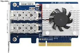 QNAP QXG-10G2SF-CX4 Dual-Port SFP+ 10GbE (PCIe 3.0 X8) Network Expansion Card