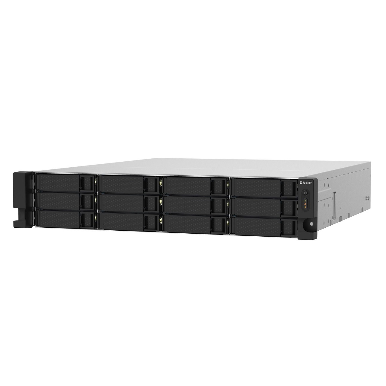 Quad-core 1.7GHz rackmount NAS with 10GbE SFP+ and 2.5GbE ports 