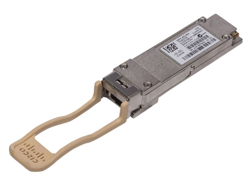 40GBASE-SR4 QSFP Trnscvr Module, MPO Conn, Enterprise-Class
