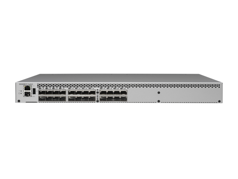 HPE SN3000B 16Gb 24-port/12-port Active Fibre Channel Switch