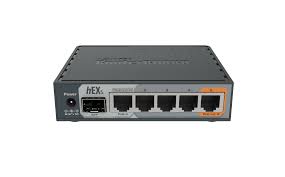 Mikrotik Hex s-RB760iGS 5x Gigabit Ethernet, SFP, Dual Core 880MHz CPU, 256MB RAM, USB, microSD, RouterOS L4