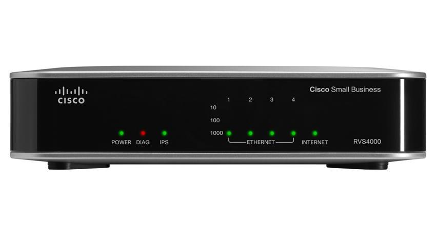 Cisco 4-Port Gigabit Security Router with VPN