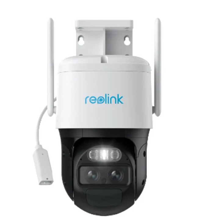 Reolink,Trackmix Series G770 4G LTE Dual-Lens Battery Security Camera with Auto-Zoom Tracking