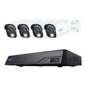 Smart 12MP PoE Surveillance System with Spotlights