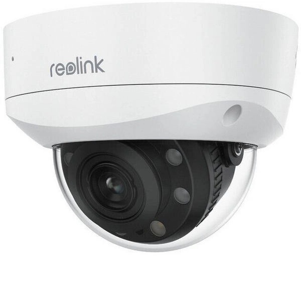 Reolink P437 Smart 4K 8MP PoE IK10 Camera with 5X Optical Zoom, 2-Way Audio, Person/Vehicle/Animal Detection, Time-Lapse.