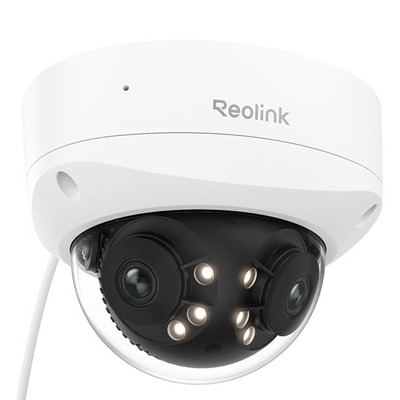 Reolink Duo 3V PoE 16MP UHD IK10 Vandal-Proof 180° Panorama PoE Camera with Smart Detection 