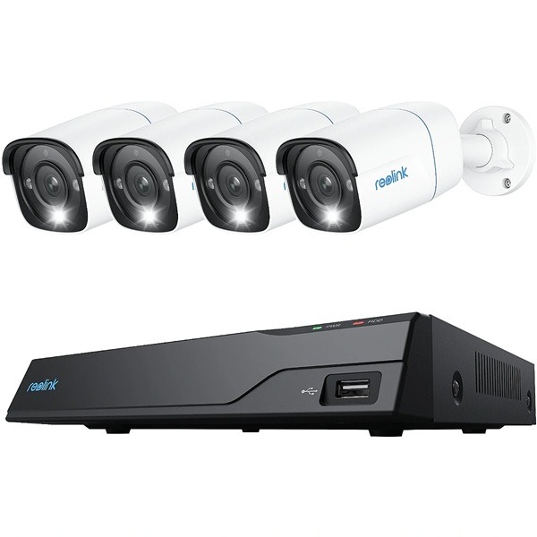 Reolink,NVS8-8MB4,4K Ultra HD Security System with Smart Detection