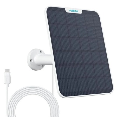 Reolink Solar panel 2, 6W Power, With 4 Meter Cable, Weatherproof