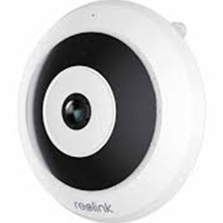 Reolink FE-W-W 6MP 360° Indoor Fisheye Cam, Night Vision, 2-Way Audio, Siren, Smart Person Detection, Multi Display Modes