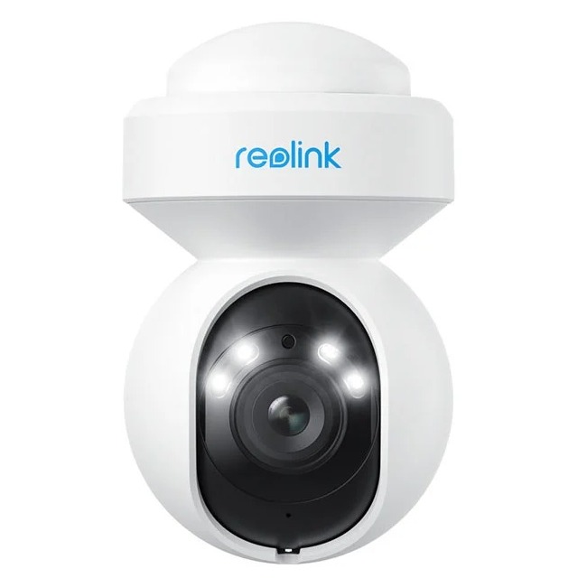 Reolink,Smart 5MP PTZ WiFi Camera with Motion Spotlights,E1 Outdoor