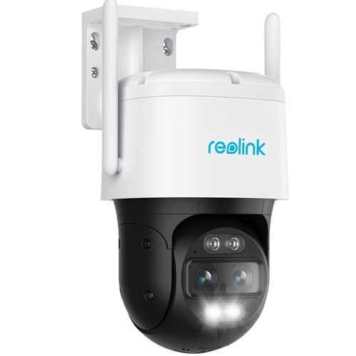 Reolink TrackMix WiFi, 4K 8MP Dual-Lens PTZ Camera with Auto Tracking, Weatherproof, 2-Way Audio