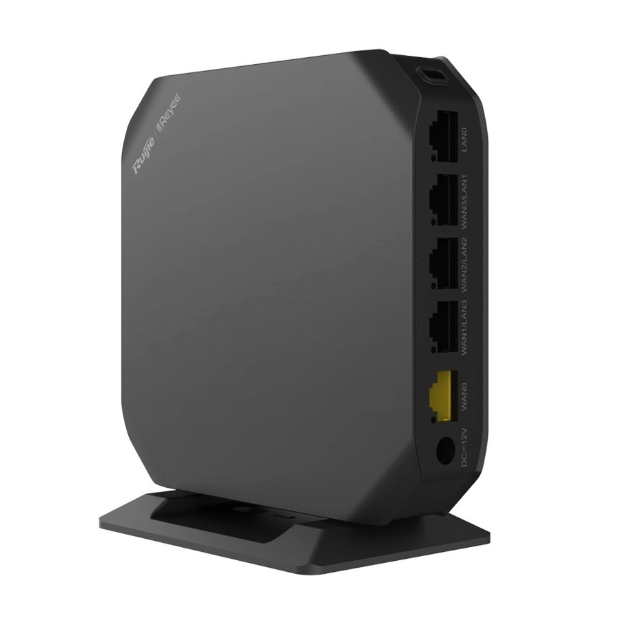 Desktop All-in-One enterprise-class wireless router, including 5 Gigabit ethernet ports, 