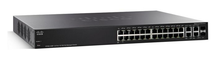 Cisco SF350-24MP 24-port 10/100 Max PoE Managed Switch