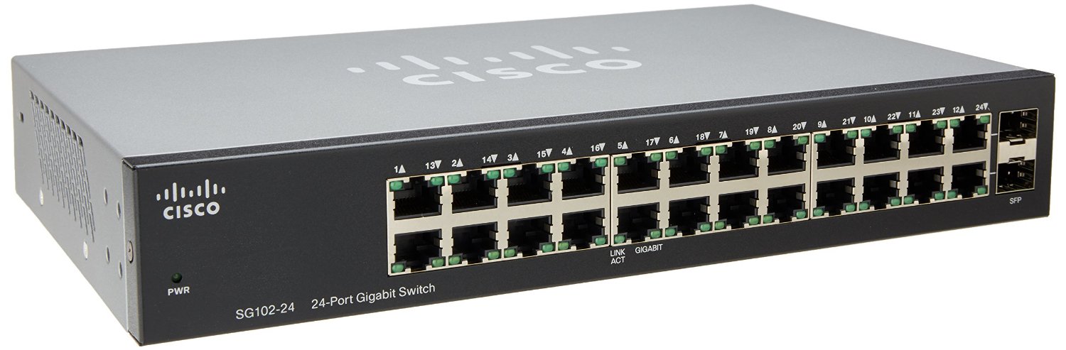 Cisco SG102-24 Compact 24-Port Gigabit Switch