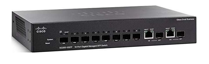 Cisco SG300-10SFP-K9 8-Port L3 Switch, Managed RF