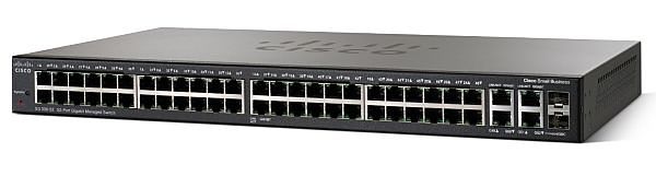 Cisco SG300-52P-K9 52-port Gigabit PoE Managed Switch