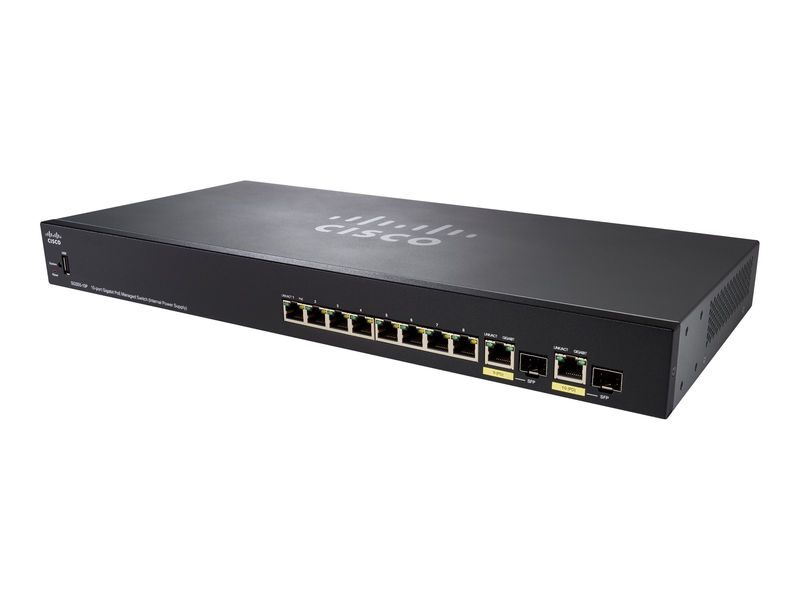 Cisco SG355-10P 10-port Gigabit POE Managed Switch 