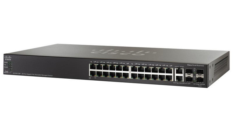 Cisco SG500-28 28-port Gigabit Stackable Managed S